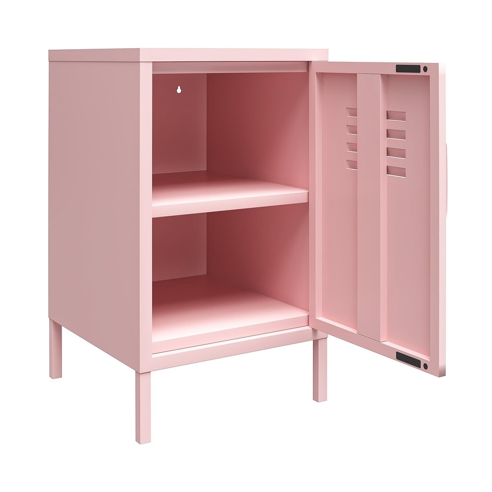 The Novogratz Cache Metal Locker End Table