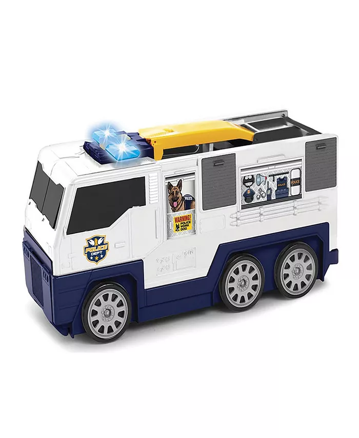 Dickie Toys HK Ltd - Folding Police Truck Playset