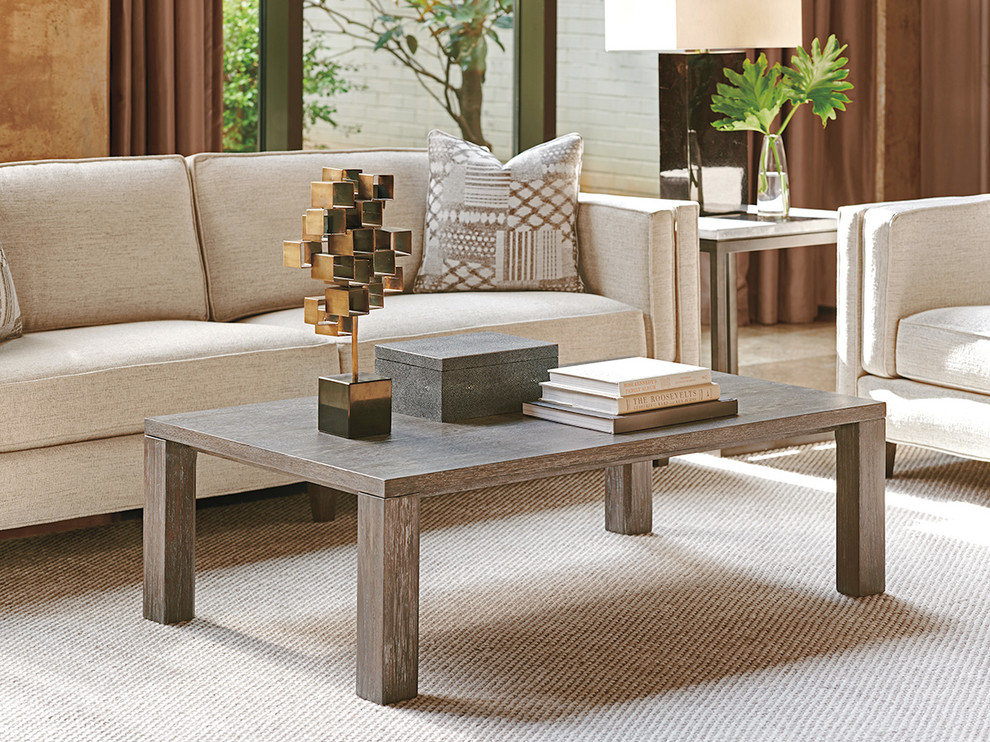 Impulse Rectangular Cocktail Table   Transitional   Coffee Tables   by Lexington Home Brands  Houzz