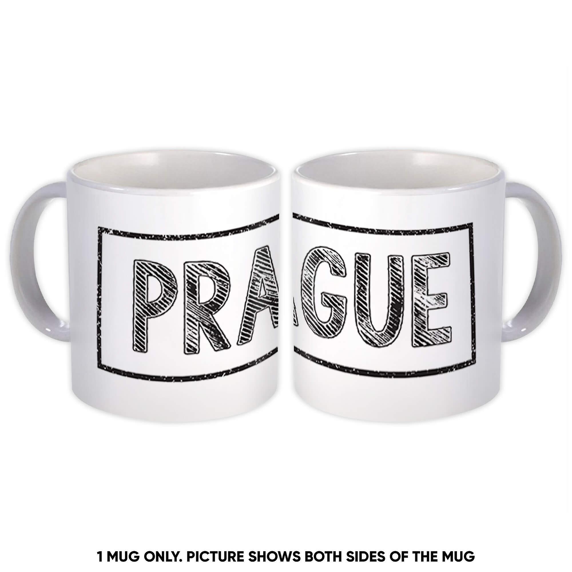 Gift Mug: Prague Sign Czech