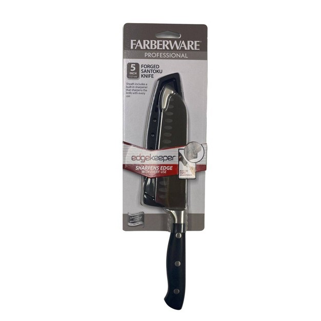 Santoku Knife Black gray