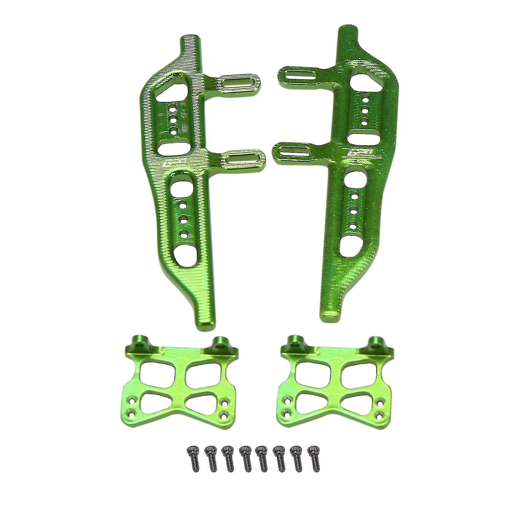 Compatible With Axial Scx24 90081 1/24 Rc Crawler Car Metal Side Pedal，green