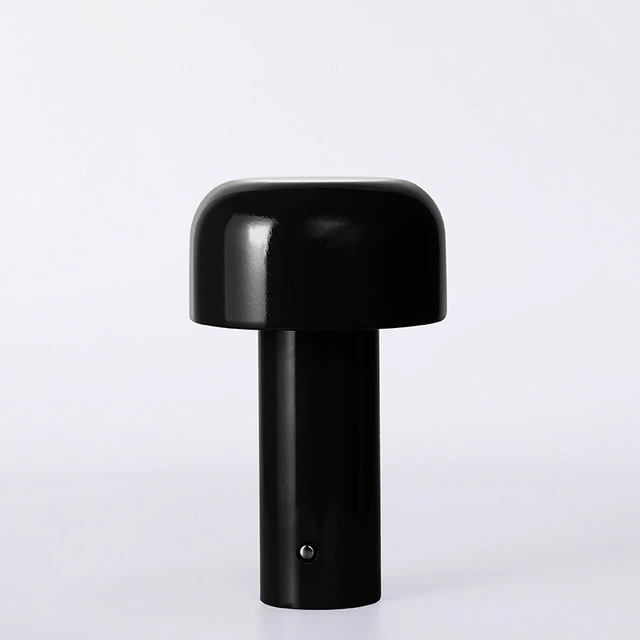 Cordless Mushroom Table Lamp Solid Color