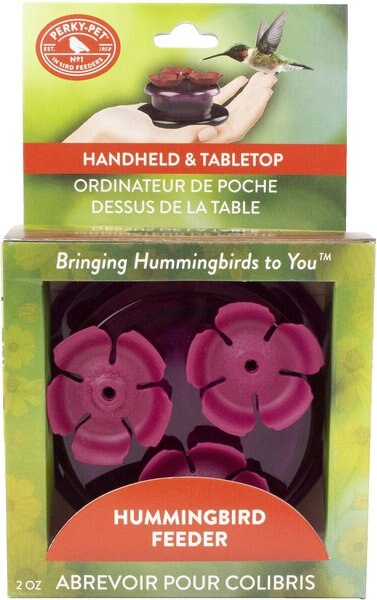 Perky-Pet Handheld and Tabletop Hummingbird Feeder