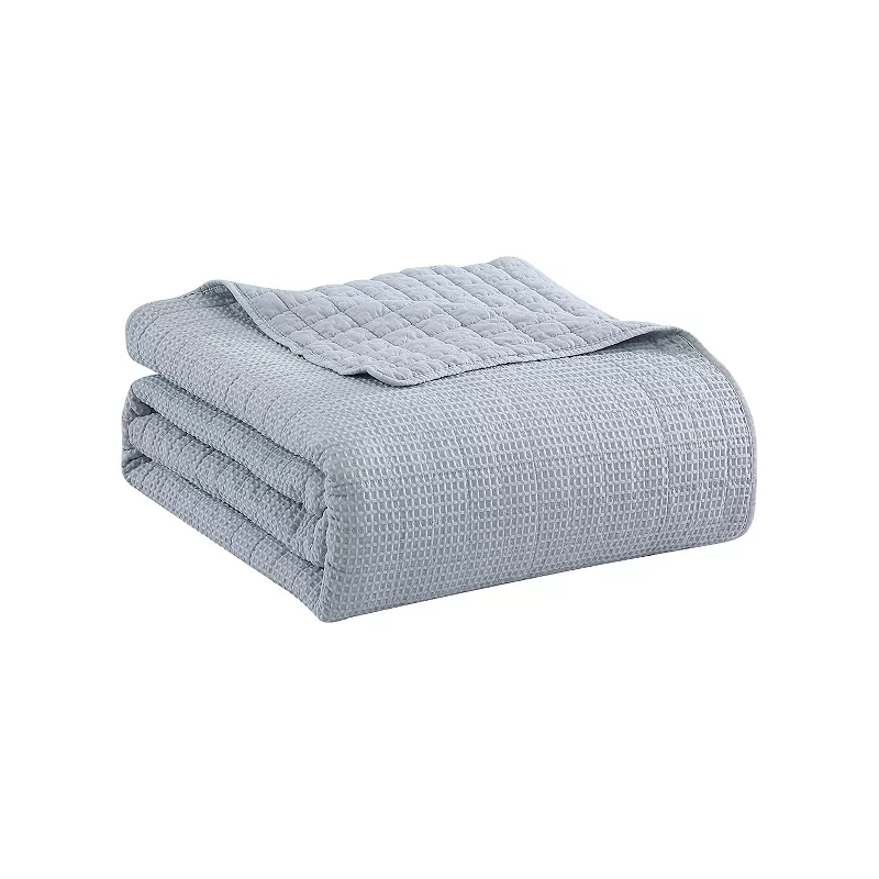 Avondale Manor Lexie Stonewashed Waffle Quilt Set with Shams