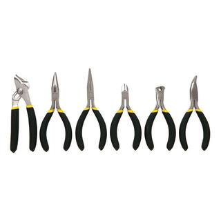 Stanley Bi-Material Mini Plier Set (6-Piece) 84-079