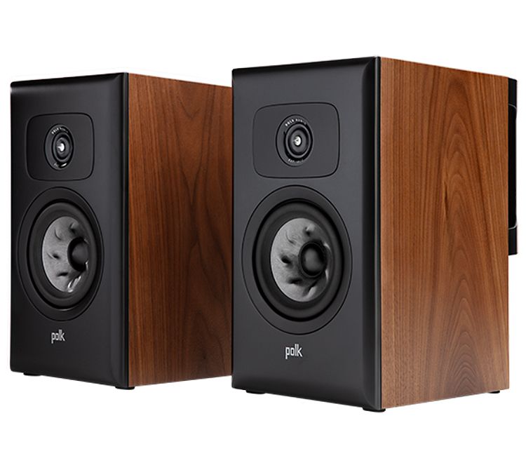 Polk Audio Legend Series L100 Premium Brown Walnut Bookshelf Speakers (Pair)