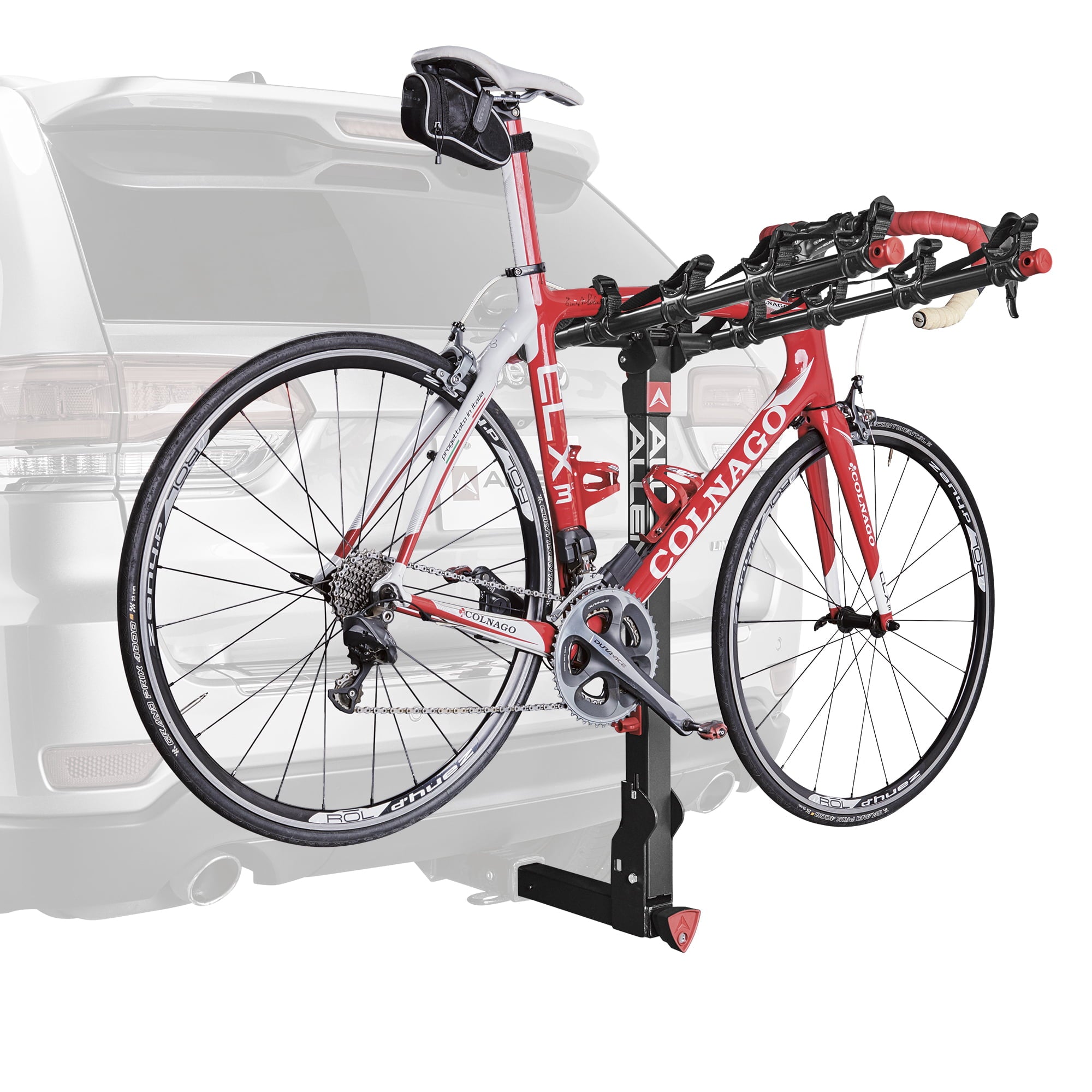 Allen Sports 850QR Deluxe + Locking Quick Release 5-Bike Carrier for 2