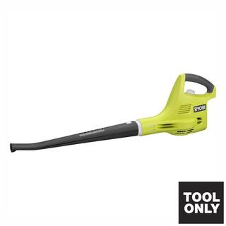 RYOBI ONE+ 18V 180 MPH 80 CFM Cordless Battery Hard Surface Leaf BlowerSweeper (Tool Only) P2105