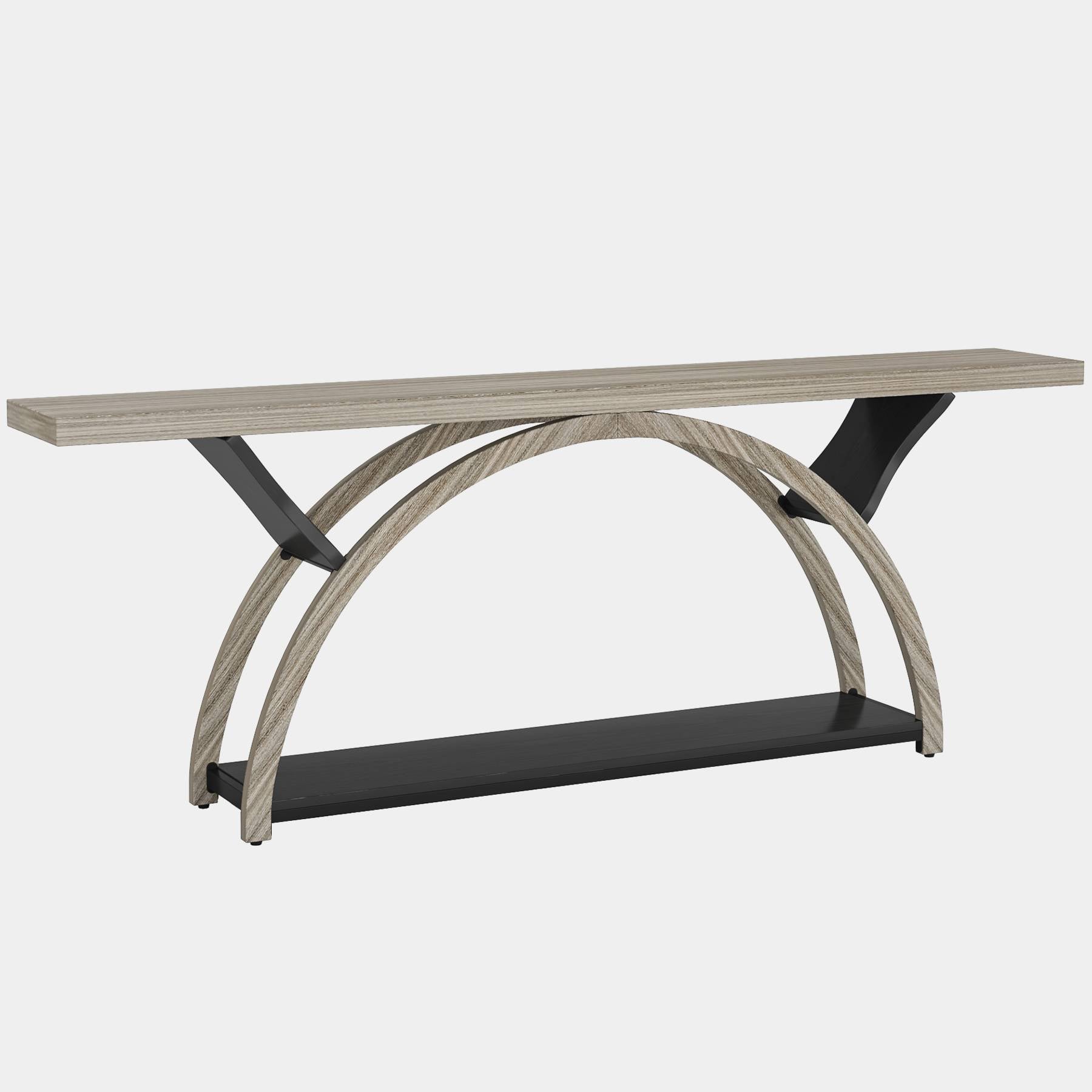 2-Tier Console Table, 70.9