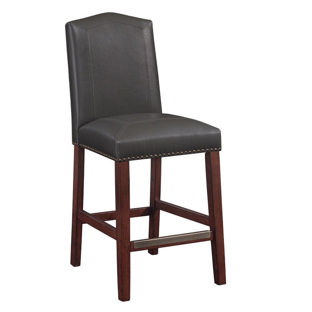 Claren Faux Leather Counter Stool by Greyson Living