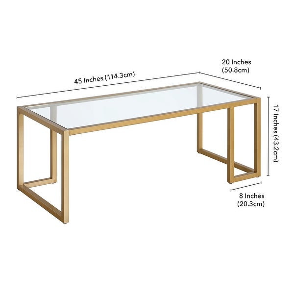 Oscar 45'' Rectangular Coffee Table