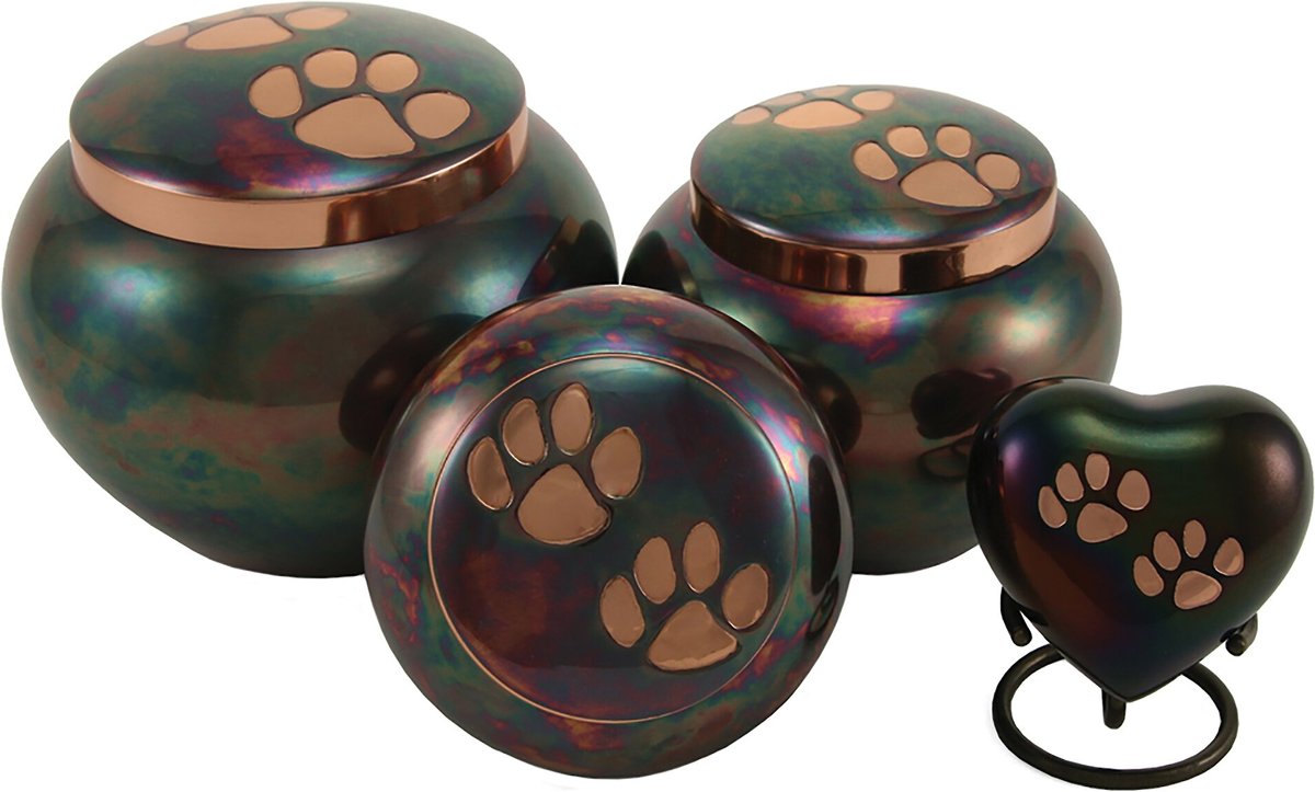 A Pet's Life Odyssey Paw Print Dog and Cat Urn