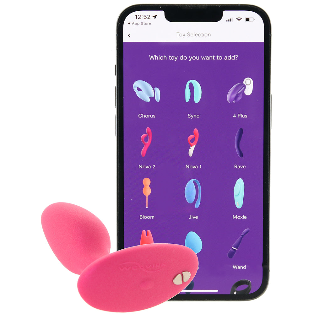 We-Vibe Ditto+ Vibrating Anal Plug in Pink