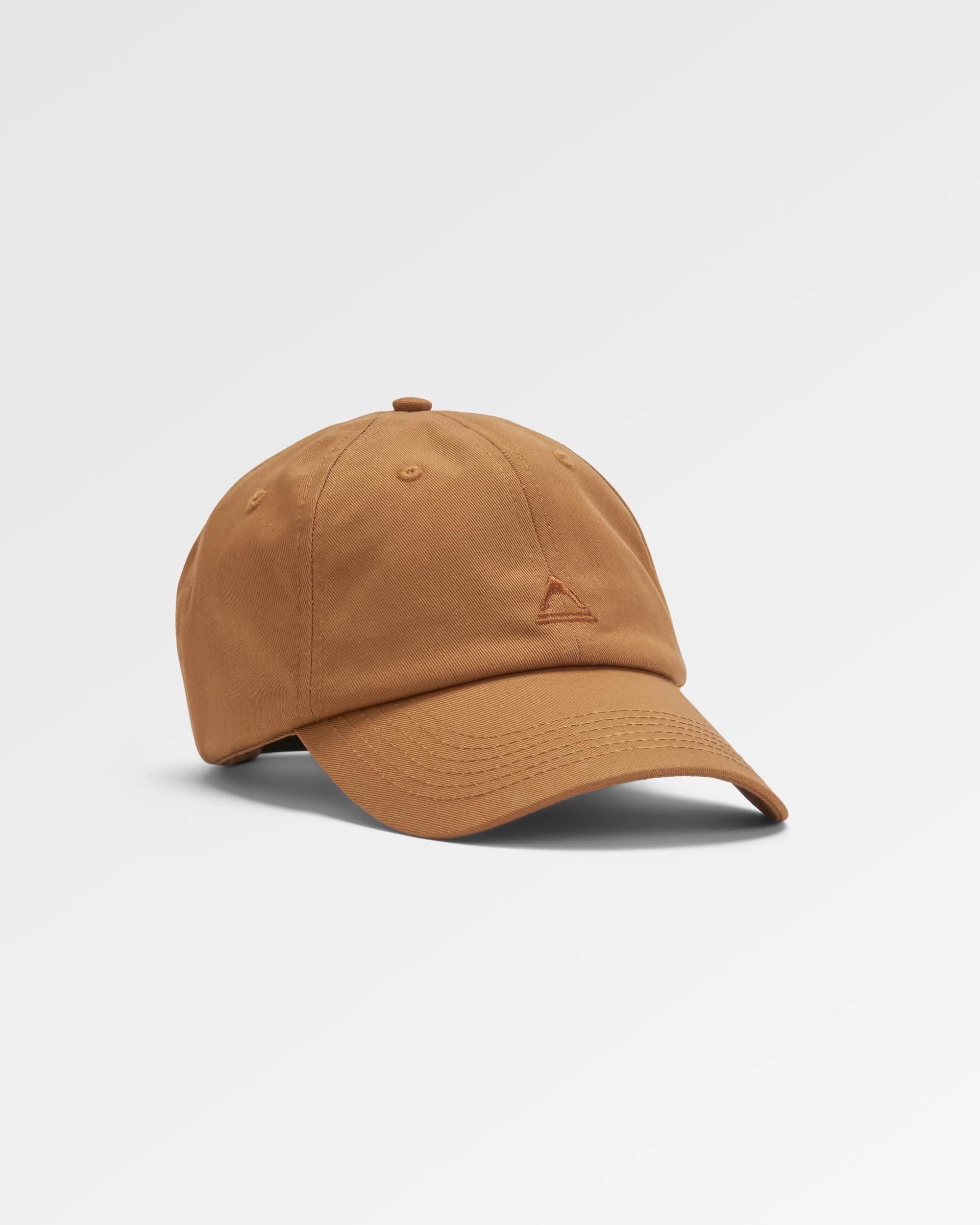 Classic Recycled Cotton 6 Panel Cap - Toffee