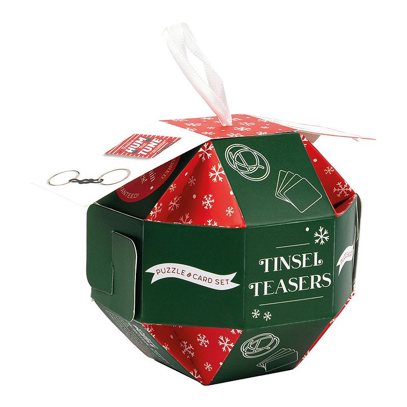 Professor Puzzle Festive Ornament Green