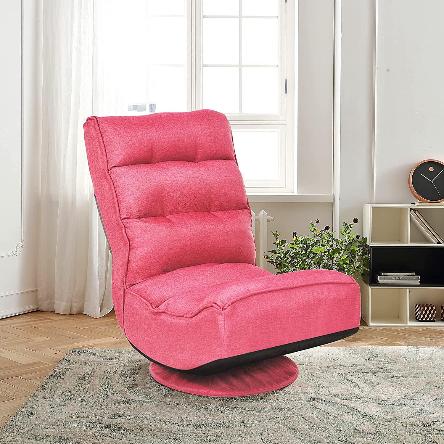 360 Degree Swivel Floor Chair, Lazy Sofa Lounge Chair