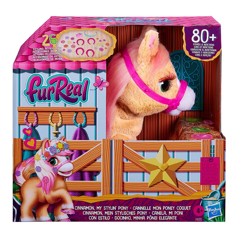 furReal Cinnamon My Stylin’ Pony Interactive Toy