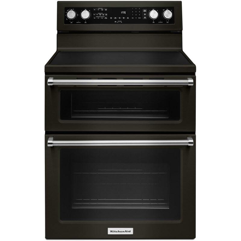 KitchenAid 30-inch Freestanding Electric Range YKFED500EBS