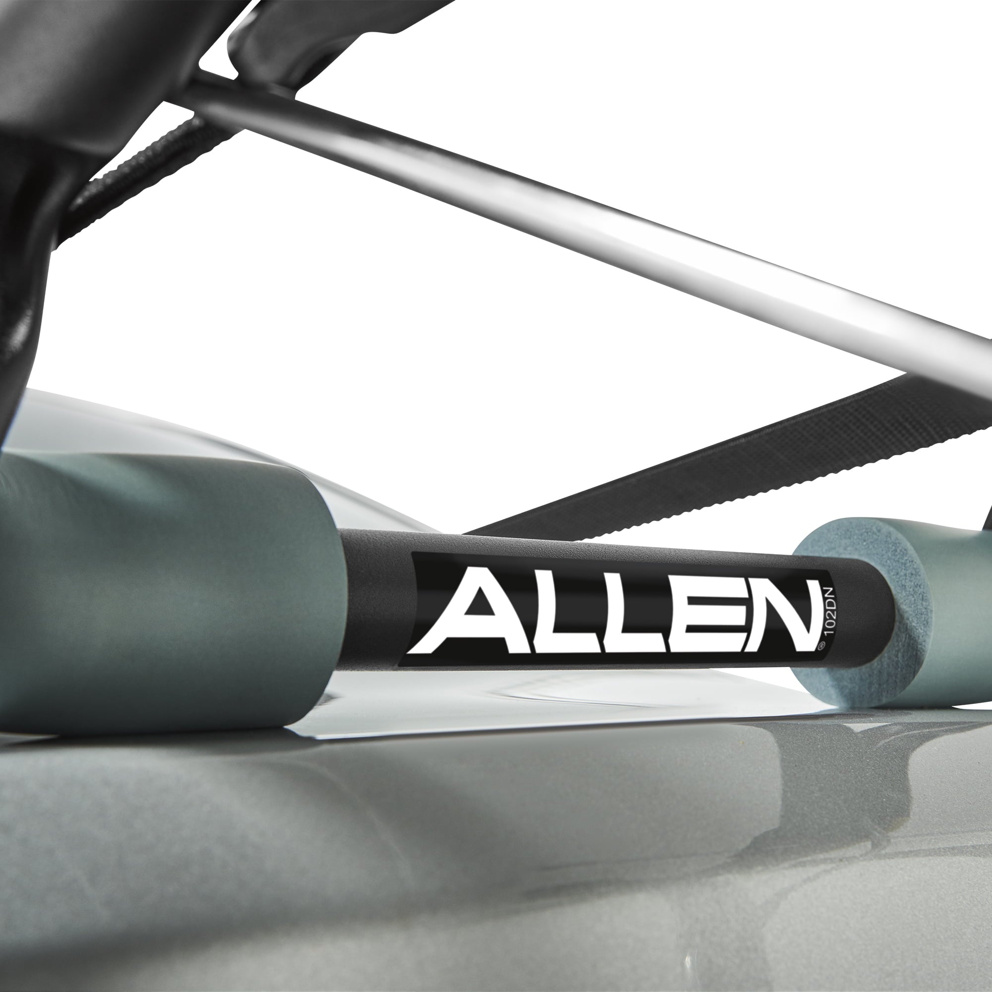 Allen Sports Deluxe 2-Bike Trunk Mount Bike Rack， model 102DN， 35 lbs per bike capacity