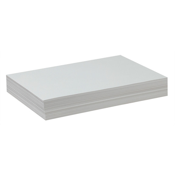 Pacon PAC4742 White Drawing Paper 12 X 18 50Lb