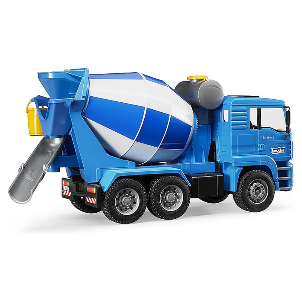 Bruder Toys MAN Cement Mixer with Realistic Turning Mixing Barrel