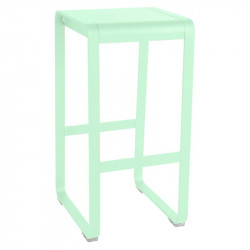 Tabouret de bar extérieur FERMOB Bellevie， tabouret de jardin aluminium