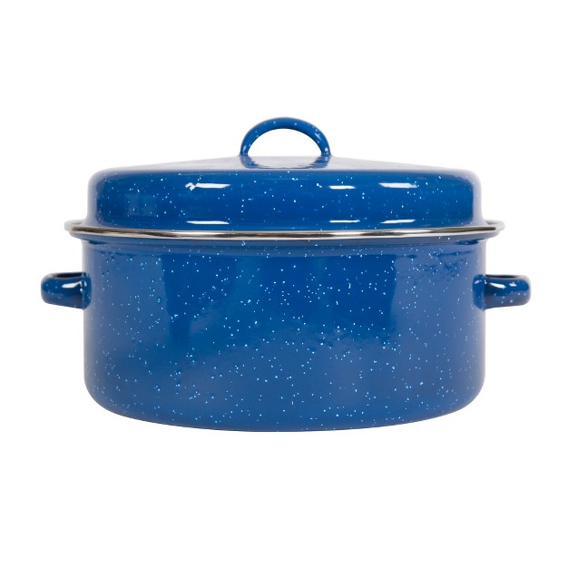 Stansport Enamel Cook Pot With Lid 5l