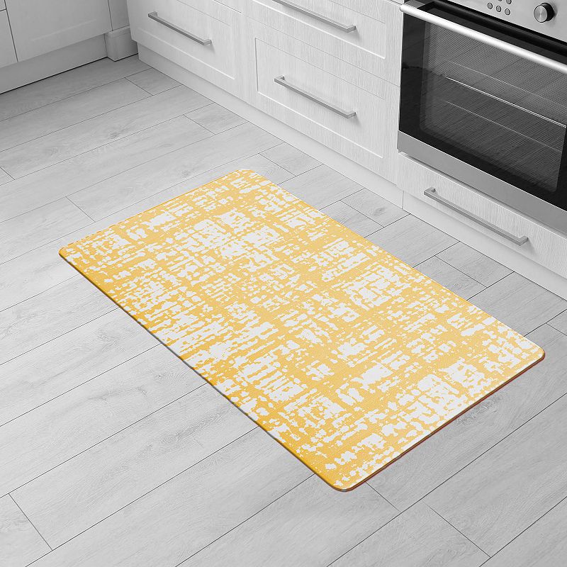 World Rug Gallery Contemporary Abstract Anti-Fatigue Mat