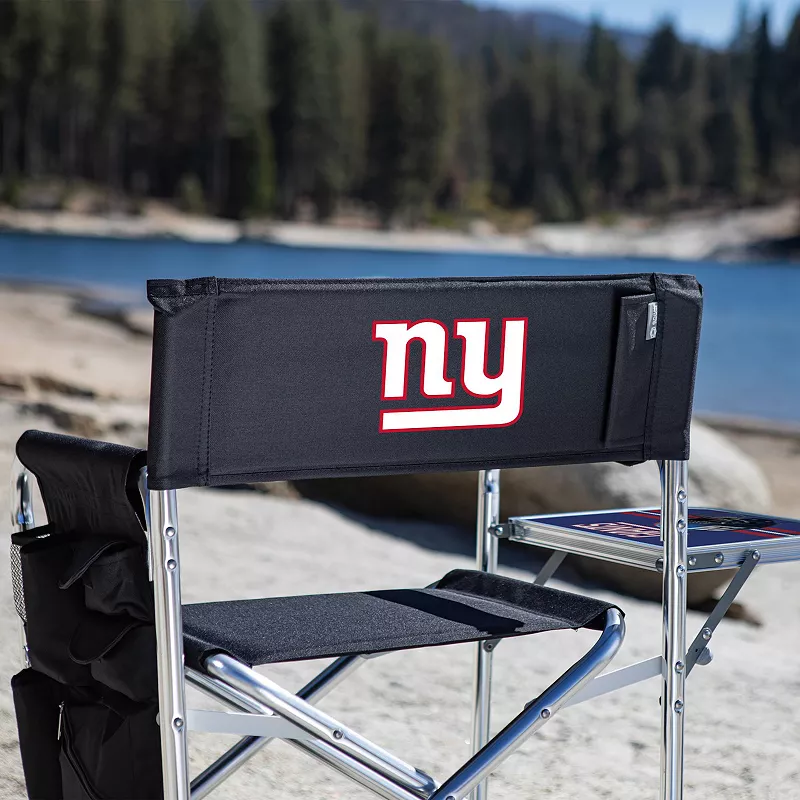 NFL New York Giants Sports Chair with Side Table