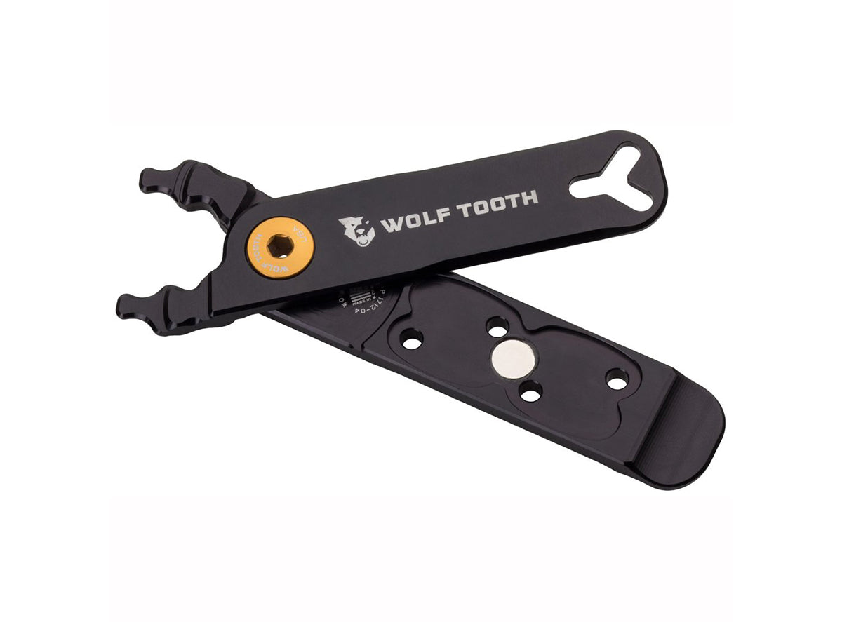 Wolf Tooth Components Combo Masterlink Pliers - Black-Gold