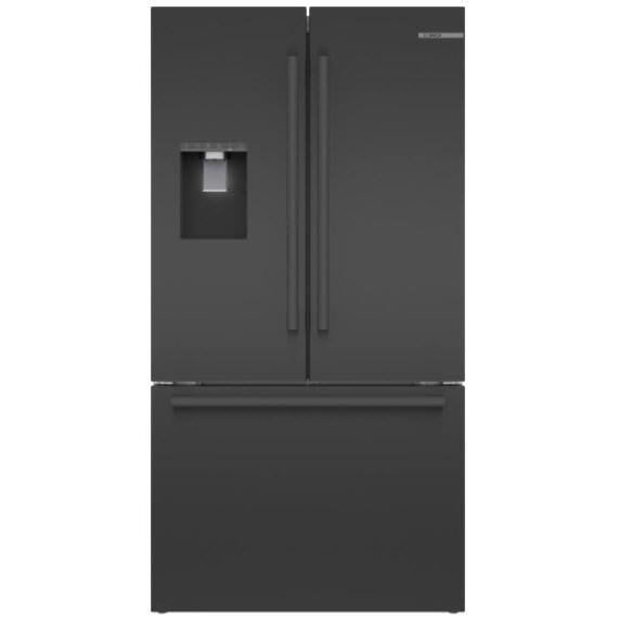 Bosch 36-inch, 20.8 cu.ft. Counter-Depth French 3-Door Refrigerator with QuickIcePro System™ B36CD50SNB