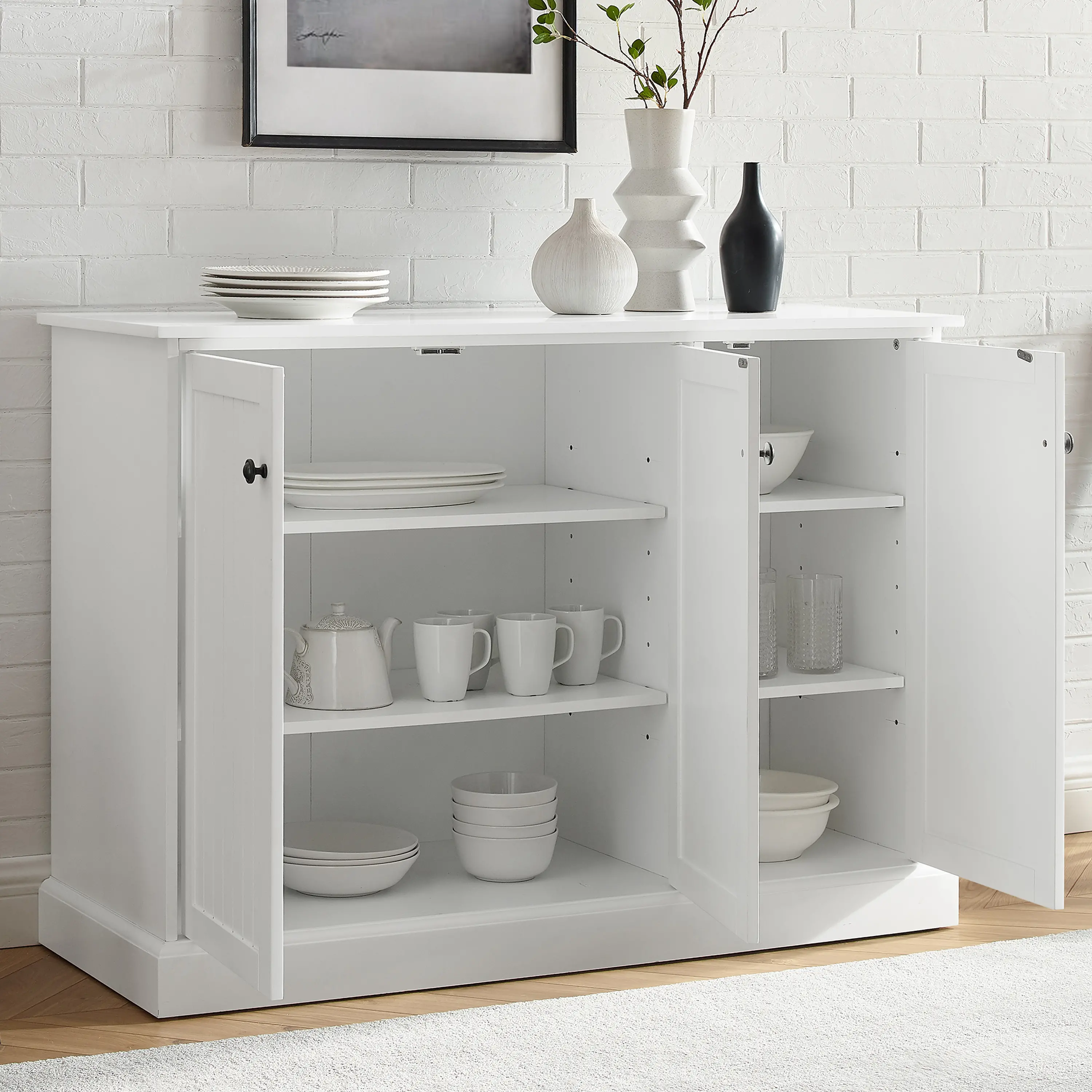 Shoreline White Dining Room Sideboard