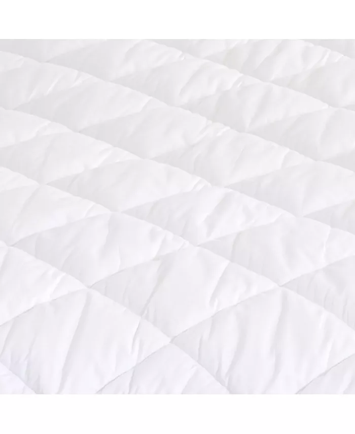 J Queen New York Regal Waterproof Allergen Barrier 233 Thread Count Cotton Top Mattress Pad， Twin