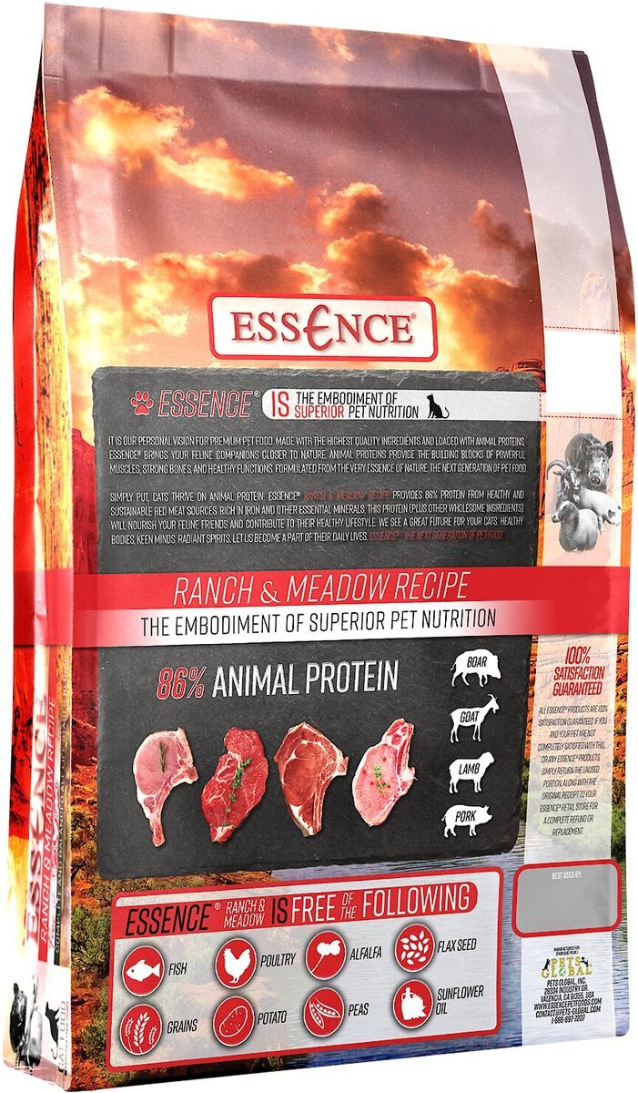 Essence Ranch and Meadow Recipe Grain-Free Dry Cat Food