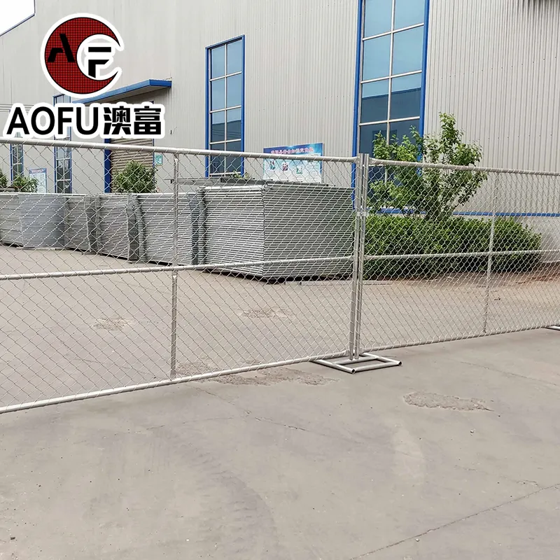 China Factory Supply Mesh fence Structure Fence Galvanized Temporary Chain Link Fence Panel