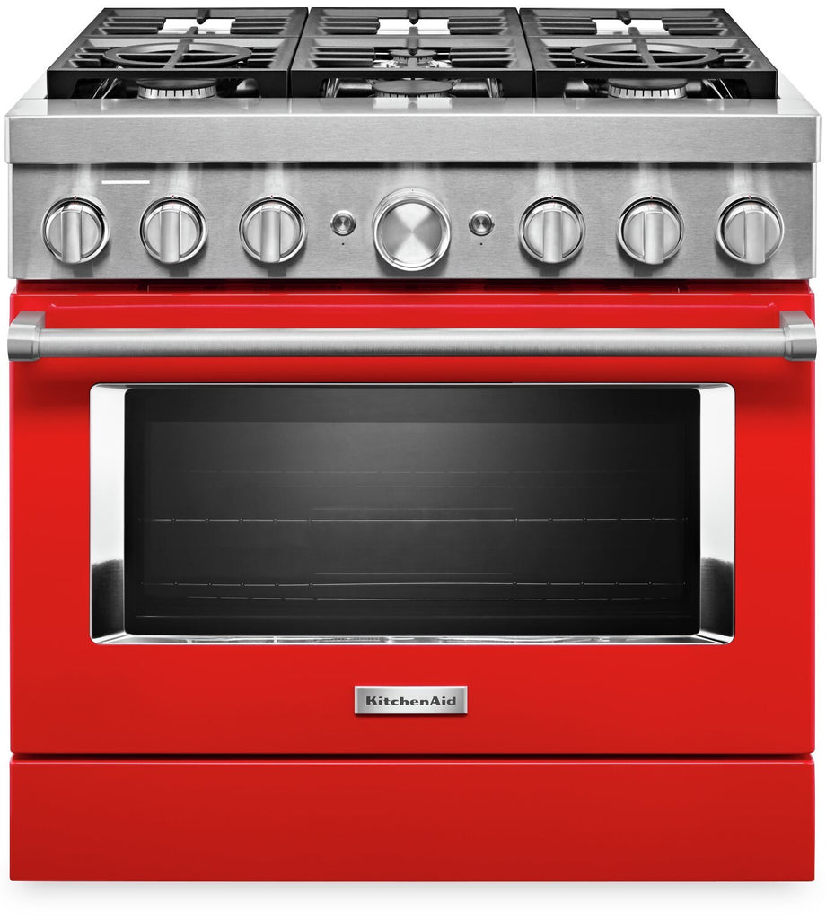 KitchenAid KFGC506JPA 363939 Smart CommercialStyle Gas Range with 6 Bur