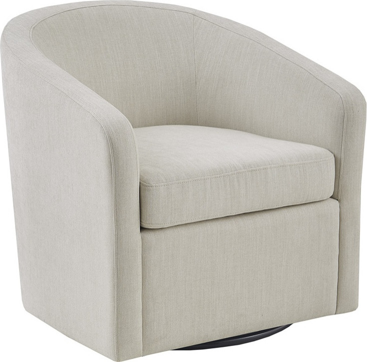 Amber Swivel Chair   Transitional   Armchairs And Accent Chairs   by HedgeApple  Houzz