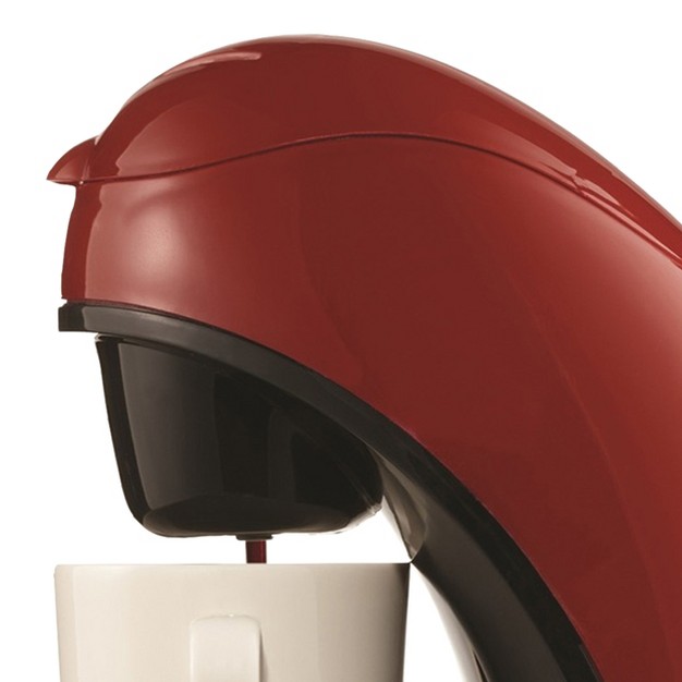 Brentwood Single Cup Coffee Maker red