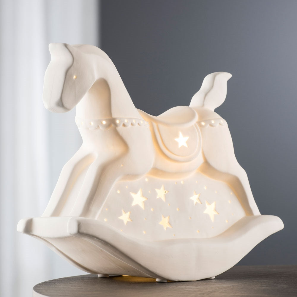 Belleek Living Rocking Horse Luminaire