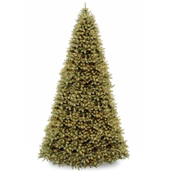 National Tree Company 12 ft. Downswept Douglas Fir Tree with Clear Lights