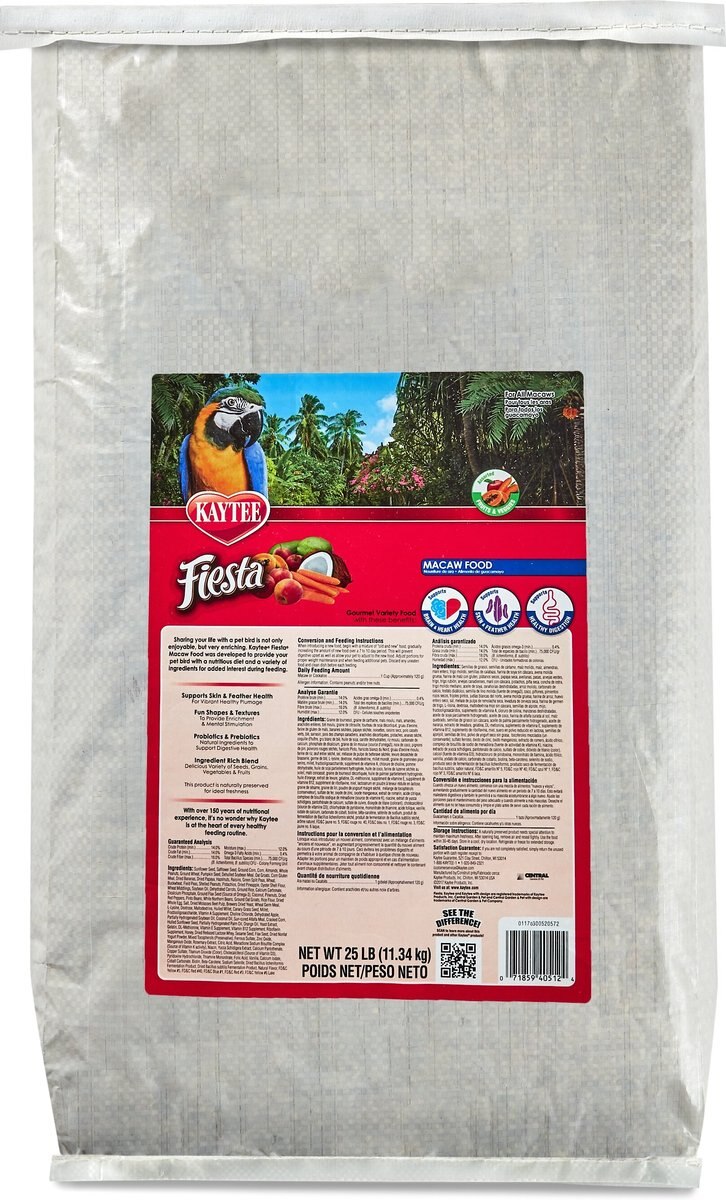 Kaytee Fiesta Variety Mix Macaw Food