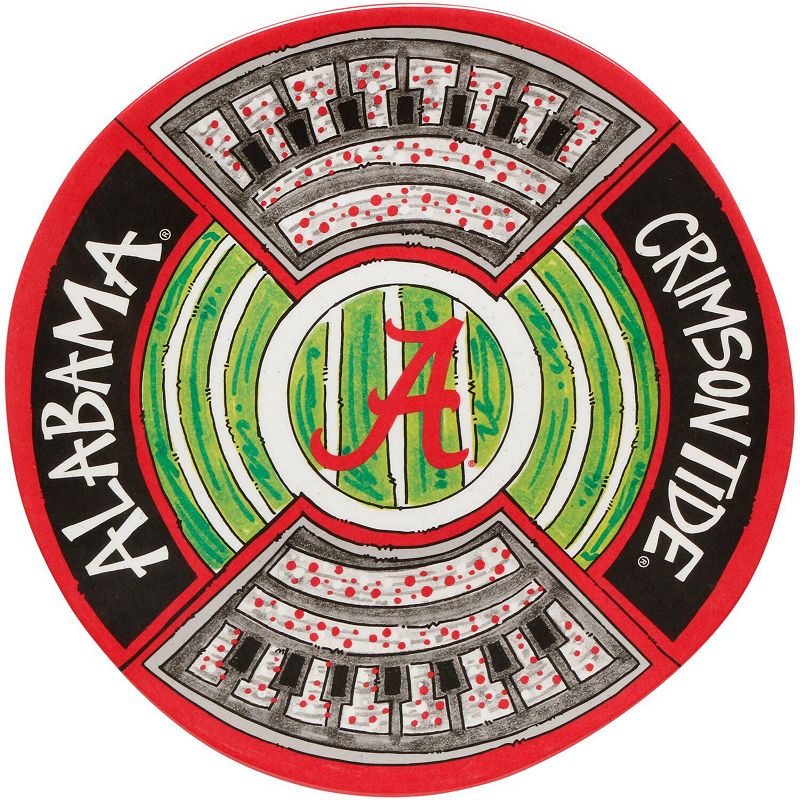 Alabama Crimson Tide 13.5 Round Stadium Platter