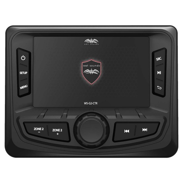 Wet Sounds Ws g2 ctr Wired Transom Remote With Full Color Display For Ws mc 20