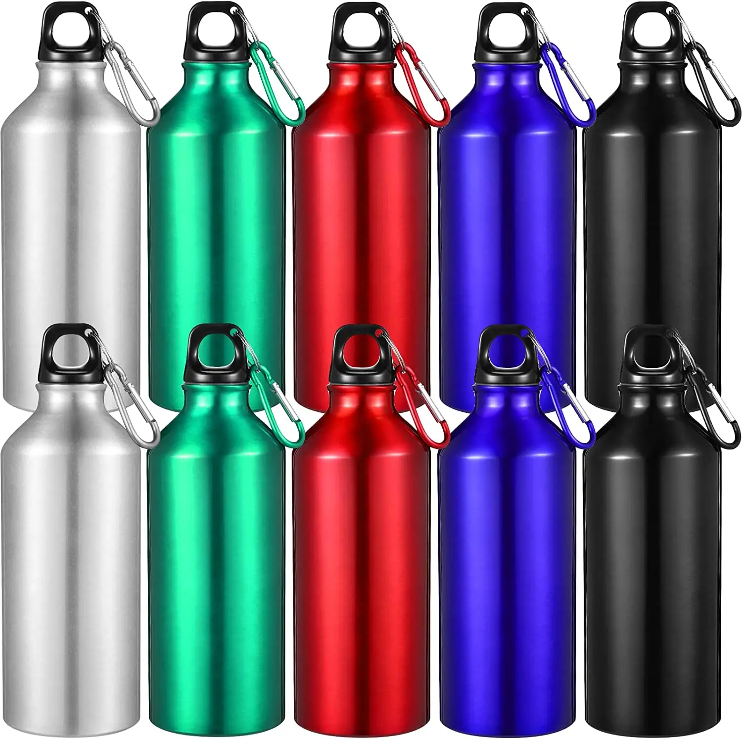 20 OZ 600ml Leak Proof Lightweight Aluminum Gym Travel Water Bottles for Bike Bicycle Camping