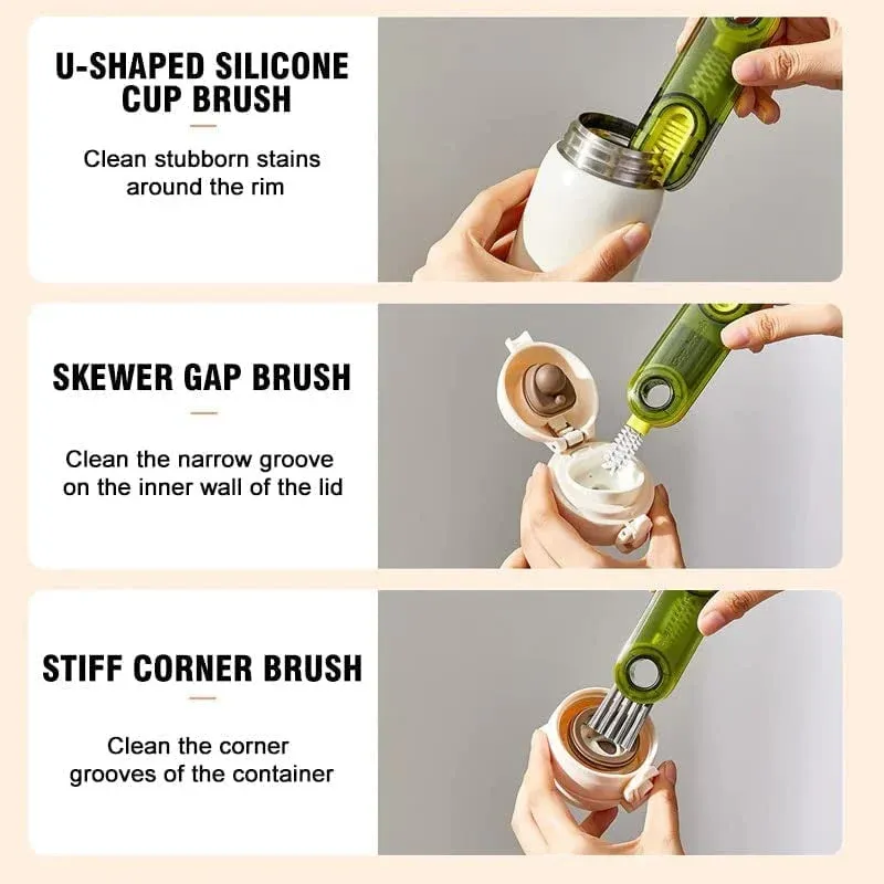 (🎅Holiday Hot Sale-49% Off ) 3 in 1 Multifunctional Cleaning Brush
