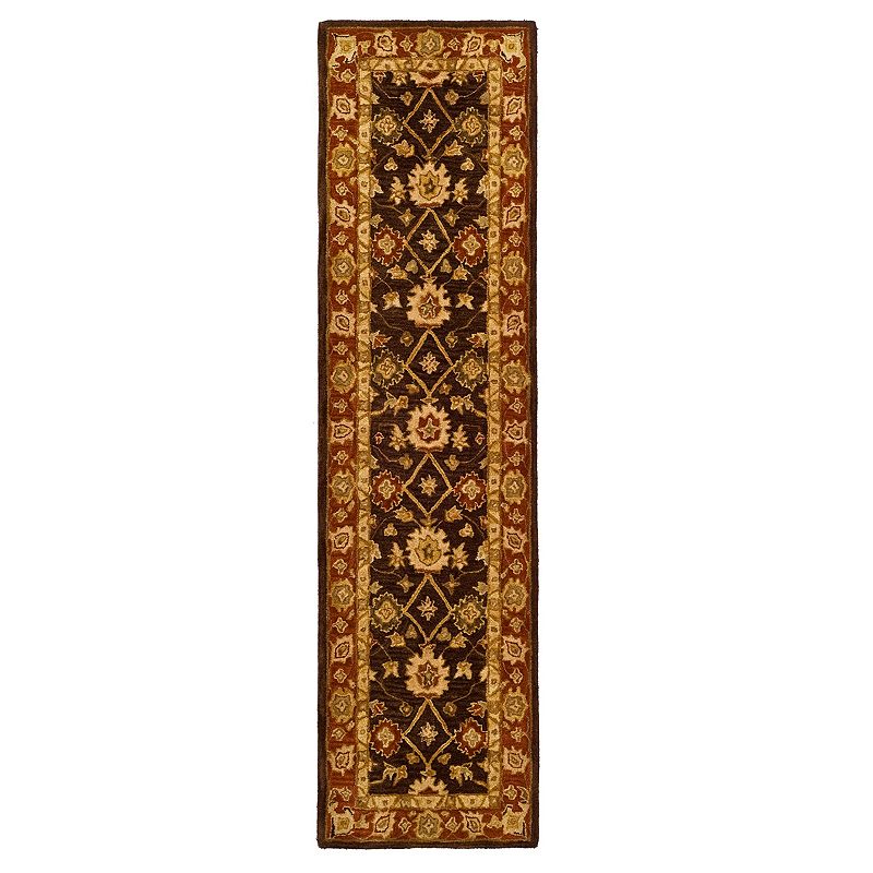 Safavieh Anatolia Pennington Framed Floral Wool Rug