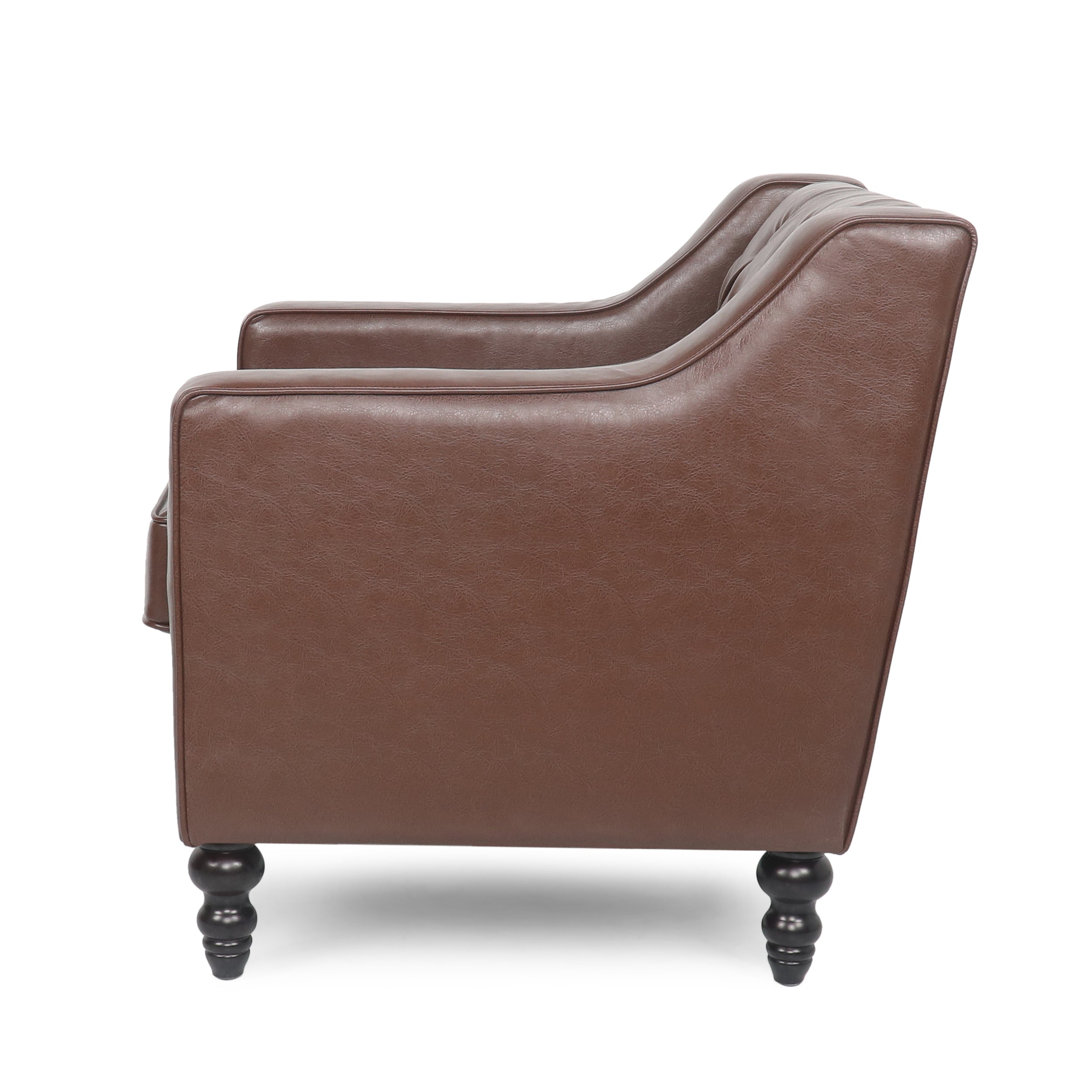 Bluewater Contemporary Tufted Club Chair