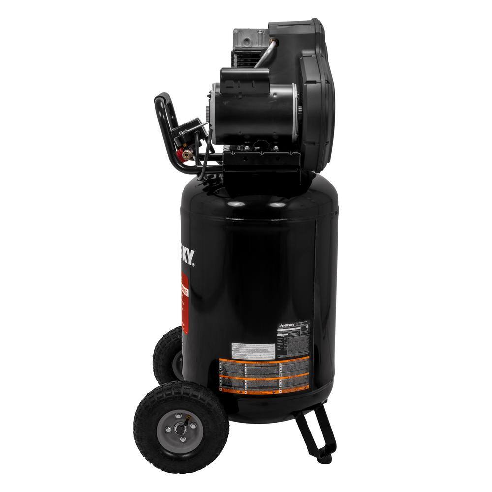 🎉Limited Time Offer🎉Husky 30 Gal. 175 PSI Oil Lubed Belt Drive Portable Vertical Electric Air Compressor C304H