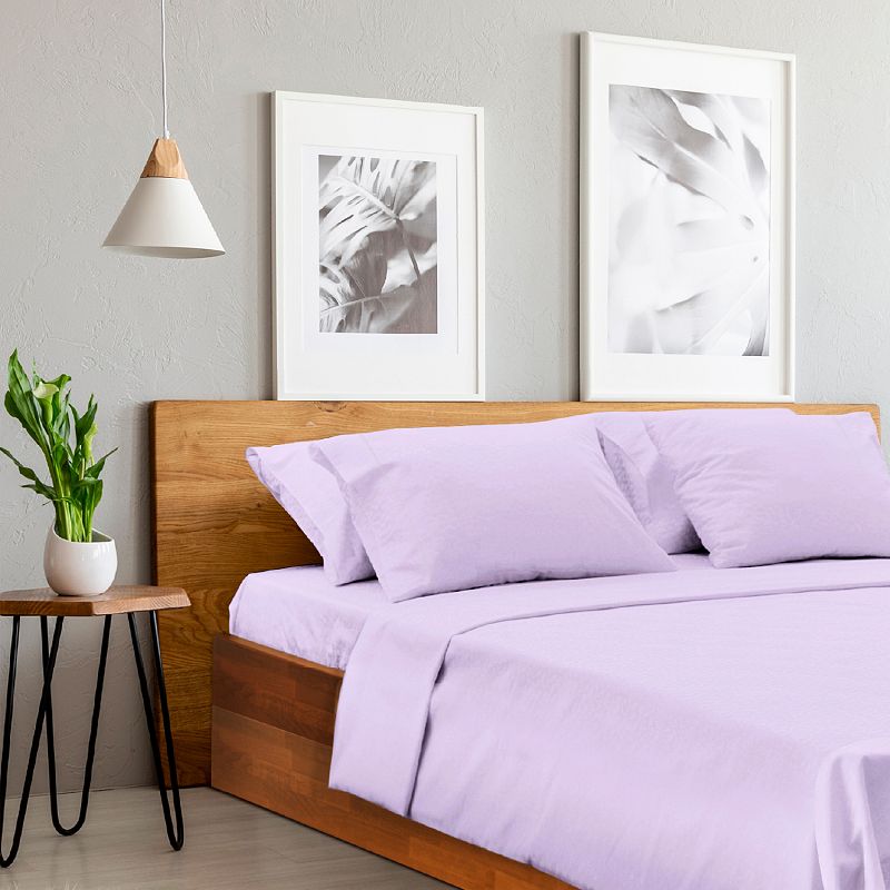 Luxclub's Premium Bed Sheet Set - Silky Soft， Deep Pockets 18， Eco-friendly， Wrinkle-free